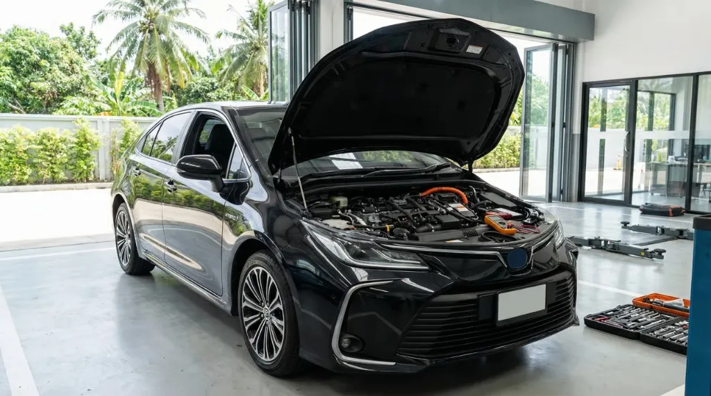 คู่มือดูแลแบตเตอรี่ Toyota Corolla Altis Hybrid ภูเก็ต