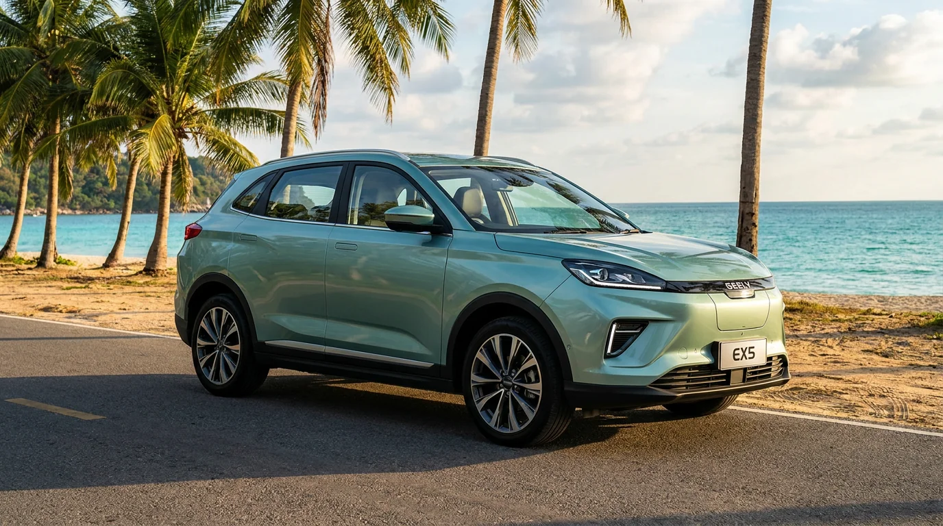 ราคาแบต Geely EX5 ภูเก็ต ฿3,000 | LFP 60.2kWh 530km 24ชม.