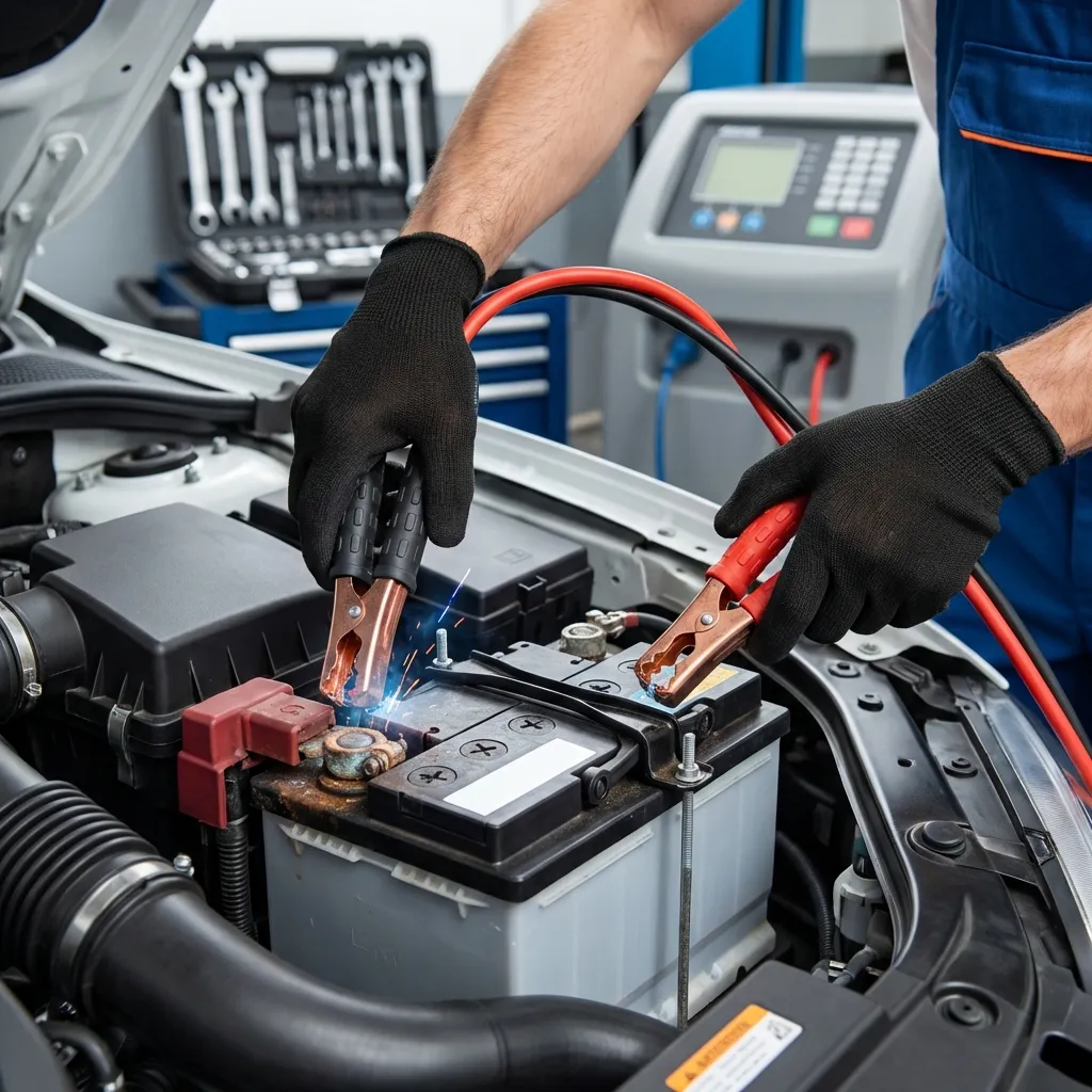 วิธีพ่วงแบตเตอรี่รถยนต์ที่ถูกต้อง (Step-by-Step) : ผิดขั้วระวังกล่อง ECU พัง!