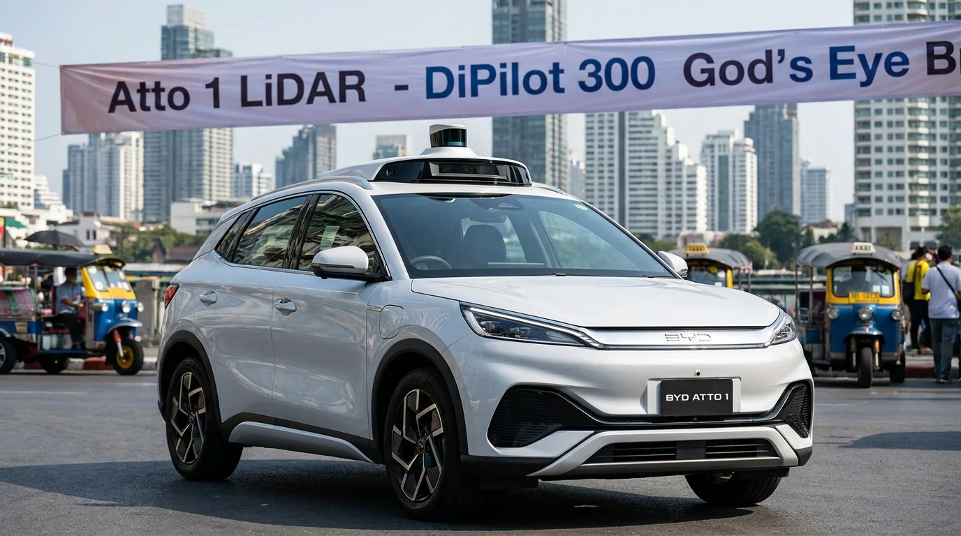 BYD Atto 1 LiDAR พ.ค. 2026 | EV ถูกที่สุดที่มี LiDAR