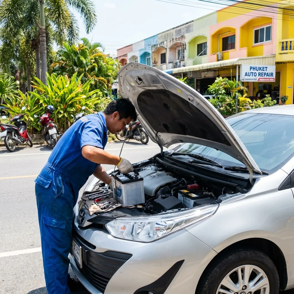 เปลี่ยนแบตเตอรี่รถยนต์